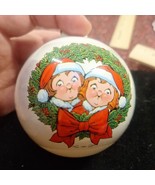 Vintage Campbell Kids Tree Ornament Christmas Campbell&#39;s Soup 1981 - £7.72 GBP