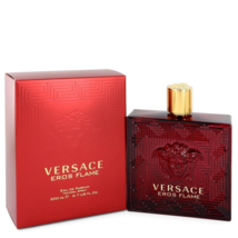 Versace Eros Flame 6.7 Oz Eau De Parfum Cologne Spray - £157.28 GBP