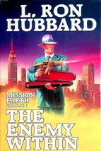 The Enemy Within (Mission Earth #3) by L. Ron Hubbard / 1986 Hardcover SF BCE - £1.78 GBP