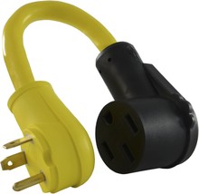 Conntek 14370, 30 Amp Standard Rv Plug Pigtail Adapter To 50-Amp Straigh... - $31.99