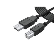 PWR+ 12Ft Extra Long USB-2.0 Cable Type-A to Type-B High Speed Cord for Audio In - £14.94 GBP