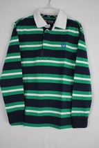 CHAPS Boys Long Sleeve Rugby Polo Shirt size 7 - $12.86