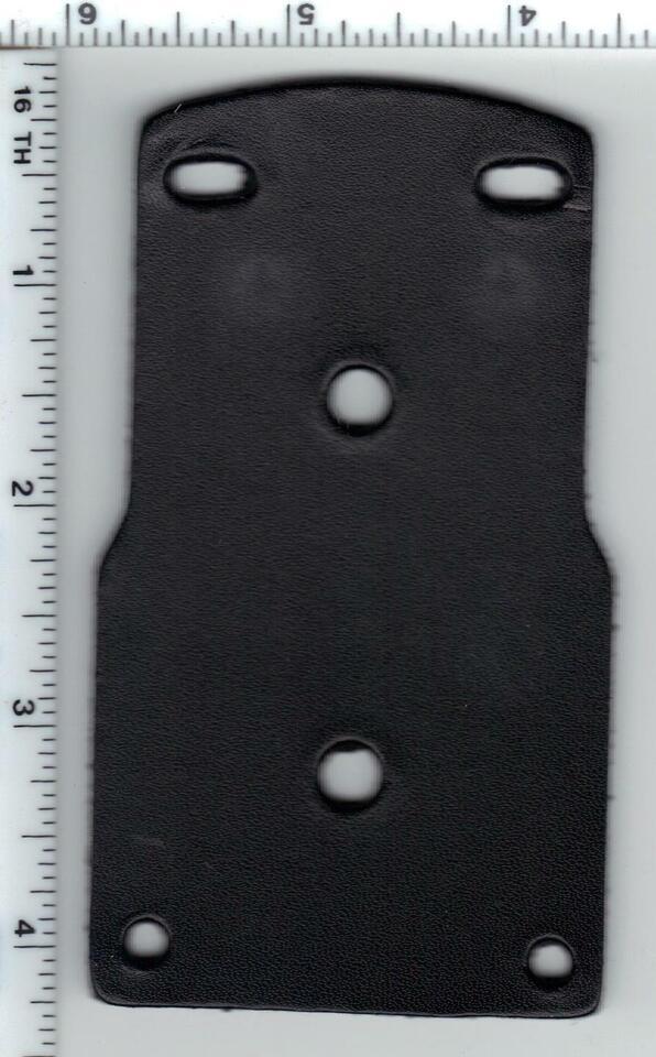 New York City Police-Style-Leather Backer hold Shield/Nameplate/1-Citation - $5.86