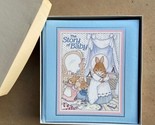 CR Gibson Cara Marks the Story of Baby New in Gift Box Vintage Unused 19... - $16.71