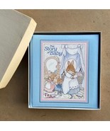 CR Gibson Cara Marks the Story of Baby New in Gift Box Vintage Unused 19... - £13.14 GBP