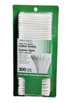 Assured 100% Pure Cotton Swabs - 300ct - £7.02 GBP