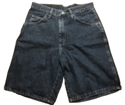 WRANGLER NWT Relaxed Fit Blue Denim Shorts Men&#39;s size W30  L10&quot; 100% Cotton - £15.66 GBP
