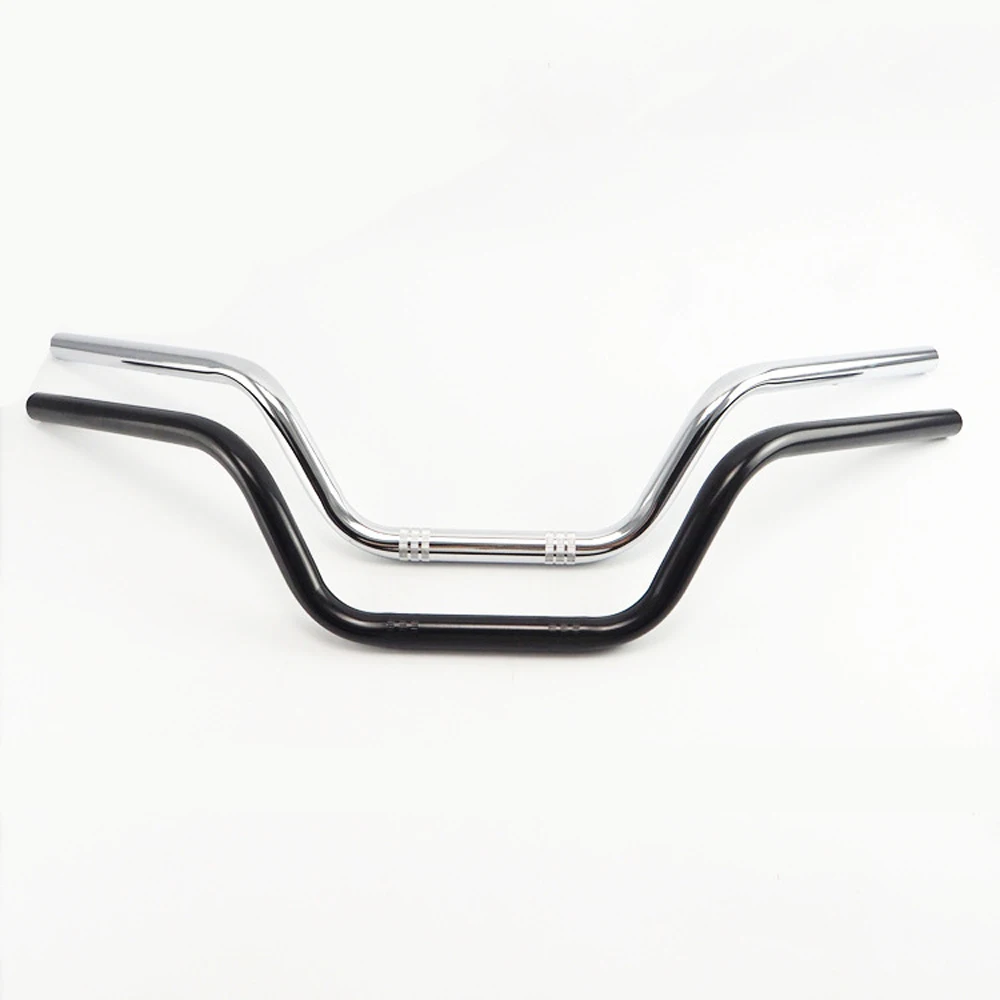 7/8&quot; 22mm Vintage Motorcycle Handlebar Motorbike High-Rise Handle Bar for - £37.59 GBP