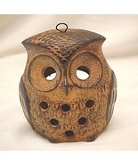 Stoneware Owl Tea Light Candle Holder - £15.57 GBP