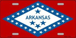 Arkansas State Flag Metal Novelty License Plate LP-3568 - £15.18 GBP