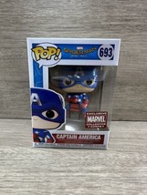 Funko POP Marvel Collector Corps 693 Captain America Spider-Man Homecoming - £16.06 GBP