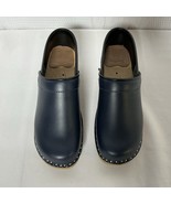 Swedish Clogs Troentorp Bastad Women’s Navy Size 38 Full Enclosure New - $1,027.81 MXN