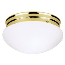 Westinghouse 66609 2BULB PB Ceiling Fixture Lighting, Two Polished Brass - €34,67 EUR