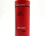 Wella Invigo Brilliance Color Protection Conditioner Coarse Hair 33.8 oz - £20.11 GBP