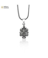 925sterling silver lord Venkateswara and laxmi ji Pendant unisex jewelry... - $68.30+