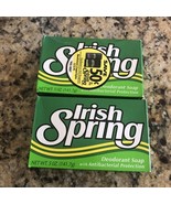 (2)Vintage Irish Spring Deodorant Soap W/ Antibacterial Protection 5 Oz ... - $8.99 CAD