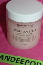 Majestic Pure Himalayan Scrub Lychee Oil Complex And Sweet almond Oil 10 oz. - £19.56 GBP