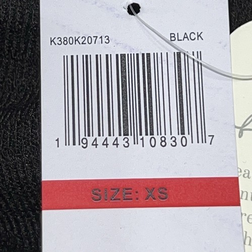 B.O.G. BAND OF THE FREE BLACK RIBBED CROP KNIT SHIRT LONG SLEEVES WOMEN SIZE XS Item image 8