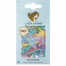 Lady Jayne Snagless Elastomer Elastics – 50 Pack – Pastel - £53.31 GBP