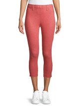 Time and Tru Ladies Printed Capri Jeggings Coral Size XS - £19.65 GBP
