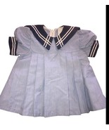 Vintage Toddler Nautical/ Sailor Dress  Size 18 Months  - €50,53 EUR