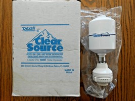Rexall Clear Source 30,000 Gallon shower filter and shower head WF6830 - £23.53 GBP