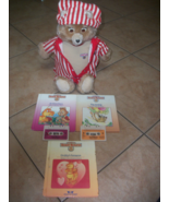 vintage teddy ruxpin doll 3 books 3 matching cassette tapes - $149.50