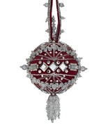 The Cracker Box Gypsy Jewels (Burgandy w/ Crystal) golden Oldie   Xmas O... - $95.00
