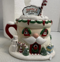 Dept 56 SANTA&#39;S HOT COCOA CAFE North Pole Village 4020207 - $682.11 MXN