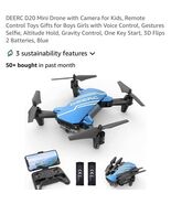 D20 Mini Drone with Camera for Kids, Remote Control - $49.38