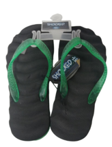Shocked Boys Sandals ZTB-1003/A Black/Green- XL 3-4 - $8.90