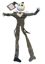 Jack Skellington Nightmare Before Christmas 16&quot; Hanging Posable Doll Hal... - $333.70 MXN
