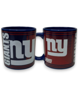 2pk NFL New York Giants Football Official 18oz Hero Style Ceramic Coffee... - £29.27 GBP