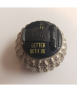 IBM Golf Ball Type Element- [12 Pitch] LETTER GOTH 96 (For Selectric III... - £14.05 GBP