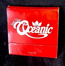 Vintage Oceanic Premier Walt Disney World Cruise Line Book of Matches Un... - $368.87 MXN
