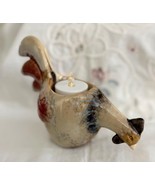 Yankee Votive Candle Holder Hen Chicken Multicolor 5&quot; Tall 7&quot; Length - $16.37 CAD