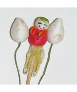 Mini Spun Cotton Picks Decorations Vintage - £11.79 GBP