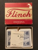 Flinch Vintage Card Game w/ Rules/Instructions and Box Complete Made In USA - $130.10 MXN