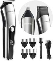 Pritech Hair Clippers For Men Nose Hair Trimmer Micro Shavers 3 In 1 Mens - £24.98 GBP