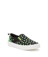 Minecraft Boys Canvas Slip-on Sneakers, Black/Green Size 3 - €21,38 EUR