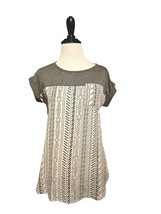 Rewind Stripped Blouse Size S 23x18 NWT - £5.01 GBP