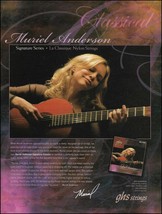 Muriel Anderson Signature La Classique GHS Nylon Guitar Strings 2008 ad ... - £3.32 GBP