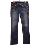 True Religion RN#112790 Rainbow Billy Size 28 Bootcut Low Rise Flap Pock... - $21.49