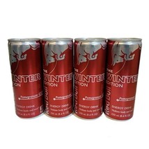 4- Cans Red Bull Winter Edition Pomegranate Full 8.4oz Ea Collectible Only - £55.78 GBP