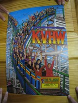 KVHW Poster Steve Kimock Grateful Dead Fillmore Roller Coaster July 31 1999 The - £52.79 GBP