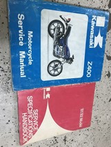 1978 1979 1980 1981 1982 Kawasaki Z400 Service Réparation Atelier Manuel OEM Set - £43.08 GBP