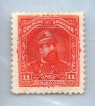 1893 EL SALVADOR Stamp - Carlos Ezeta, 11c, SC#81 1781E - £1.11 GBP