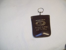 Vtg Tio Willie Datsun Volvo Dealer Laredo TX keychain leather pouch mini... - $548.91 MXN