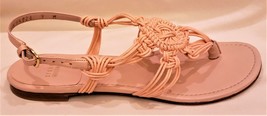 Stuart Weitzman Sandals Sz-9M Pink Leather Made in Spain - £35.83 GBP