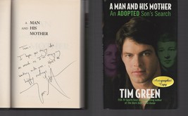 A Man and His Mother / SIGNED / Tim Green / Atlanta Falcons / Syracuse Hardcover - £18.57 GBP